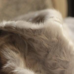 Plaque en fourrure d'agneau chinois pour enfant, 1 pièce, 60cm x 120cm, en pelte, karul xiangao, pour cheveux plats et bouclés - Product Image 2