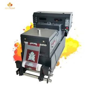 A3 1390 Printer Inkjet Printera3 Dtf Digital, Mesin Pengocok Bubuk dengan Kecepatan Tinggi untuk Kain Tekstil