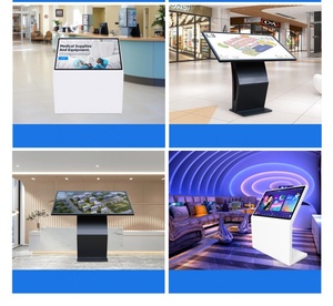 Tầng đứng kỹ thuật số tương tác màn hình cảm ứng <span class=keywords><strong>kiosk</strong></span> 43 inch thông tin <span class=keywords><strong>kiosk</strong></span> tự Dịch vụ thiết bị đầu cuối - Product Image 4