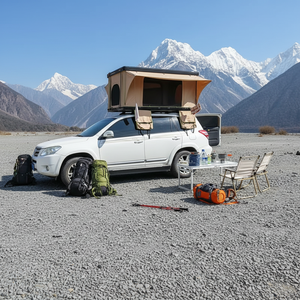 Tente de toit rigide pour SUV, 4 personnes, personnalisée, imperméable, pour le <span class=keywords><strong>camping</strong></span> - Product Image 4