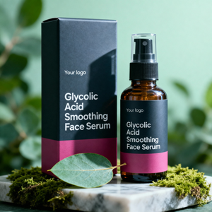 Sérum Visage Quotidien Avancé, Riche, Efficace, Doux, Naturel, Premium, Professionnel, Lissant à l'Acide Glycolique, Vente en Gros pour Grandes Commandes - Product Image 3