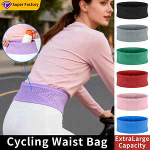 Sac banane unisexe à séchage rapide en maille polyester pour course, randonnée et activités de plein air, violet, été 2026 - Product Image 5