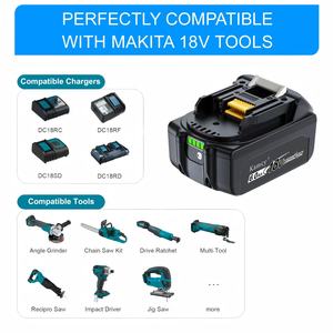 Kamcy 업그레이드 된 리튬 이온 배터리 팩 6Ah Makit_a _ 호환 배터리 과충전 보호 및 확장 런타임 - Product Image 4