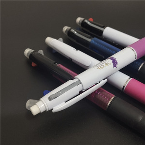 Tùy Chỉnh Khuyến Mại Nhựa Đa Chức Năng 2 + 1 Bóng Bút Bút Chì Cơ Khí Với Tẩy - Product Image 6