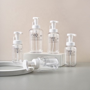 Dusch mousse Spender Haustier behälter Haar Lash shampoo 150ml 250ml Verpackung Seifens chaum Pump flasche - Product Image 1