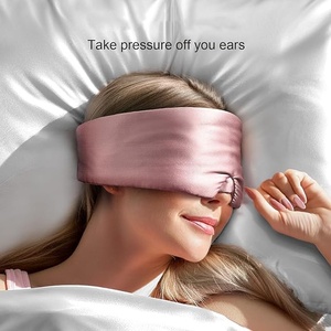 מסכת עיניים משוקלל ארומתרפיה עם משי מתות 100% לעיניים יבשות, מסיכת עיניים מיקרוגל - Product Image 4