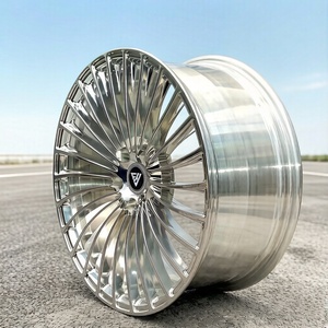 Jantes de voiture forgées FHJ 1 pièce 18 19 20 21 22 23 24 25 26 pouces finition brossée polie concave profonde pour Audi Benz BMW Tesla <span class=keywords><strong>Nio</strong></span> - Product Image 2