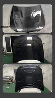 ICOOH Kit bodi serat karbon gaya balap, kap mesin depan untuk BMW M3 E90 E92 E93