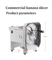 Gebruiksvriendelijke chipsmachines voor het maken van knapperige bananen, kleine bananenmachines