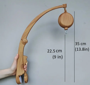 Soporte Móvil para Cuna, Brazo de Madera para Móvil de Cuna, Soporte Neutral para Colgar en la Cuna - Product Image 2