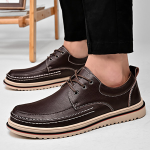 Chaussures habillées pour hommes personnalisées avec un nouveau design Fermeture à enfiler Authentique Saison d'automne Modèle Katu 168-05 Bureau <span class=keywords><strong>et</strong></span> carrière - Product Image 1
