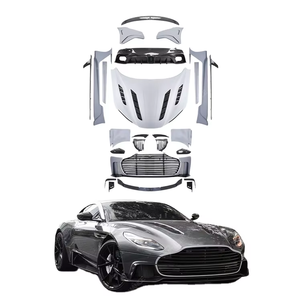 Kit carrosserie de luxe avec style <span class=keywords><strong>MY</strong></span> pour DB11 V8 Vantage : pare-chocs avant, diffuseur arrière, jupes latérales et capot - Product Image 6