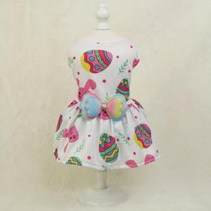 Jupe d'été légère en polyester pour chien, mignonne, respirante, séchage rapide, imprimée, accessoire décoratif pour animal de compagnie, portable - Product Image 6