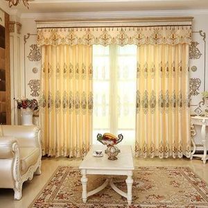 <span class=keywords><strong>Tende</strong></span> di Lusso <span class=keywords><strong>con</strong></span> Ricami in Pizzo per Soggiorno, <span class=keywords><strong>Tende</strong></span> Oscuranti a Doppio Strato <span class=keywords><strong>con</strong></span> Tessuti Trasparenti per la Casa - Product Image 3
