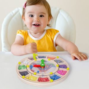 Juguete Educativo para Niños y Niñas, Regalo para el Aprendizaje en Casa, Preescolar, Diversión, Clasificación de Colores, Reloj de Aprendizaje, Herramienta de Enseñanza - Product Image 2
