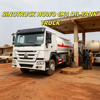 Camion-citerne HOWO 6x4 d'occasion à prix d'usine pour la logistique pétrochimique en Afrique, réservoir anti-corrosion, système de pompe à huile stable
