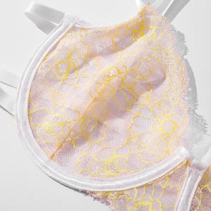 Ihoov-ropa interior china, transparente y panty Sujetador de encaje, conjunto de liga, 2 piezas, nuevo diseño, lencería sexy - Product Image 4