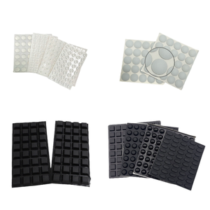 Reusable Rubber Feet Pads 200Pcs <b>Small</b> Non-Slip <b>Cabinet</b> Stoppers Self Adhesive Eco-Friendly Rubber Feet for Furniture Appliances - Product Image 3