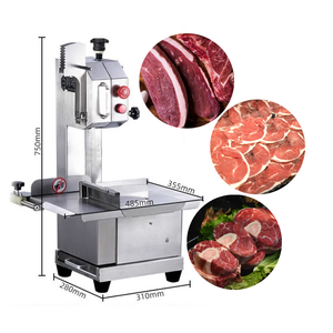 Equipo de cocina comercial Máquina cortadora de carne congelada eléctrica de escritorio Máquina de aserrar huesos - Product Image 3