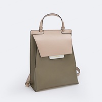 Tas Ransel Wanita PU Desain Baru, Tipis, Mewah, Vintage, Lembut, Modis, Musim Semi Musim Panas, Tahan Air, Portabel