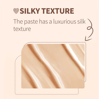 Crème de fond de teint en gros, marque privée, texture soyeuse luxueuse, mate, imperméable, longue tenue, couvrance totale, contrôle du sébum