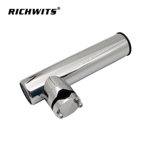 Supports de canne à pêche en acier inoxydable, support de canne à pêche en mer, Tube d'antenne pour bateau - Product Image 2