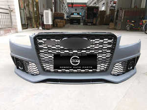 RS8 bodykit per <span class=keywords><strong>Audi</strong></span> <span class=keywords><strong>A8</strong></span> modifica RS8 style car bumper <span class=keywords><strong>a8</strong></span> car grill labbro posteriore suggerimenti per diffusore per auto - Product Image 3