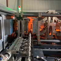 Machine automatique de fabrication de bouteilles d'eau en PET par soufflage-étirage 2 cavités, contrôle PLC LG, composants AirTac, moteur servo - Nouveauté 2023
