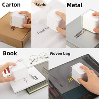 Mini-imprimante portable sans fil multifonction à jet d'encre UV avec impression de logo couleur et date