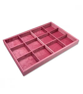 Luxury Stackable Jewellery Display Trays Display <b>Ring</b> Earrings Bracelet <b>Necklace</b> Jewelry Tray - Product Image 2