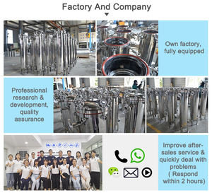 Explorez nos filtres à manches filtrantes à plusieurs étages en acier inoxydable pour un déparaffinage et une filtration efficaces - Product Image 3