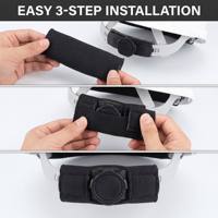 Coussinet de confort universel pour casque de sécurité, avec suspension à cliquet, maille respirante et rembourrage doux, pour la protection du cou