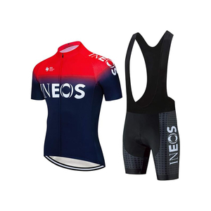 Maillot de <span class=keywords><strong>Ciclismo</strong></span> OEM de Alta Calidad para Equipo, Ropa Transpirable que Absorbe el Sudor, Manga Corta, Logotipo Personalizado y Sublimado - Product Image 3
