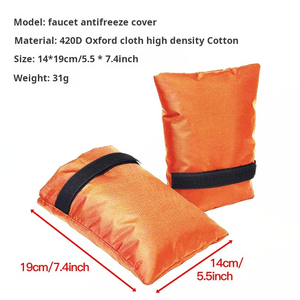 Waterdichte kraanbeschermer tegen vorst, met lichtreflectie, op maat gemaakte logo, voor lange kranen, bescherming tegen koude, promotioneel cadeau - Product Image 4