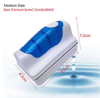Cepillos Magnéticos para Acuarios, Cepillo Limpiador de Algas Flotante para Ventanas de Vidrio, Accesorios para Acuarios