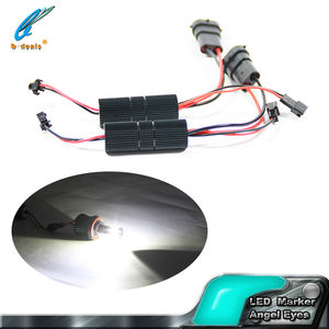 B-deals H8 20W LED faro marcador Angel Eyes halo Ring sistema de iluminación automática 12V Retrofit para <span class=keywords><strong>BMW</strong></span> E60 E87 E82 E89 E92 E70 E71 - Product Image 2