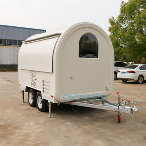 Remolque de Comida Móvil Cuadrado Comercial Totalmente Equipado Taco Street, Construcción de Fibra de Vidrio, para Snacks, Dulces y Papas Fritas - Product Image 3