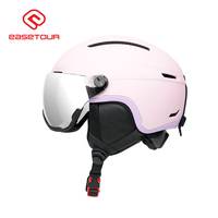 Casque de ski à double structure moulée