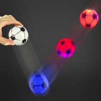 Ballon de plage gonflable en TPU lumineux LED le plus populaire, 65 mm, 1R1B LED, jeux pour enfants, ballon rebondissant lumineux festif