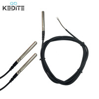 Alta precisión DS18B20 Sensor de temperatura impermeable IP68 Sonda de temperatura de acero inoxidable