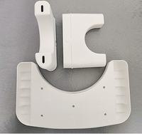 Tabouret de toilette ergonomique en plastique pour position accroupie - Conçu pour la santé et la posture en salle de bain