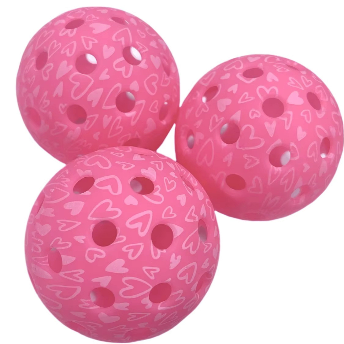 Hot Factory Direct Portable Pickleball Equipment Carbon Ball for Sport Training Entertainment Heat Transfer Craft Popular for
