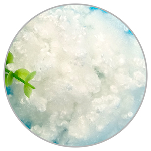 Sợi Staple <span class=keywords><strong>Polyester</strong></span> Silicon Nguyên Chất Hcs 7dx64mm Để Nhồi - Product Image 1