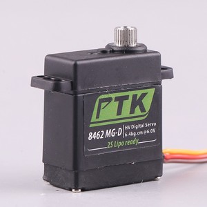 PtK 8462 Mg D Metal Gear Digital High Voltage Servo 6.4kg Cm 6.0v For Rc Airplane Fixed Wing Model - Product Image 2