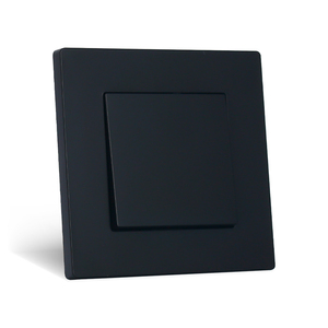 OEM tiêu chuẩn Châu Âu đen trắng vàng Xám điện tường thiết bị chuyển mạch PC bảng điều chỉnh 1 Gang 1 2 way vuông ánh sáng chuyển đổi 10A 220V 250V - Product Image 2