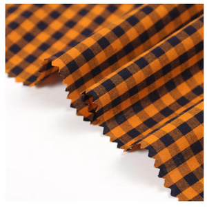 Tessuto <span class=keywords><strong>Seersucker</strong></span> 100% Cotone, Tessuto Crepe Tinto in Filo a Quadri per Abiti e Tutine da Bambina - Product Image 5