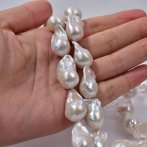<span class=keywords><strong>Zhuji</strong></span> Ngọc Trai Ngọc Trai Tự Nhiên Bán Buôn Kích Thước Lớn 12*22Mm Trắng Baroque Hình Dạng Ngọc Trai Nước Ngọt Để Làm Đồ Trang Sức - Product Image 3