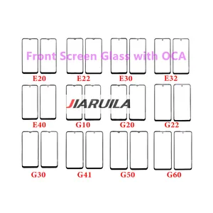 Mobiele Telefoon Glas Met Oca Vervangende Onderdelen Voor Moto E20 E22 E30 E32 E40 G20 G22 G30 G41 G50 G30 G41 G50 G50 G60 G60 S G100 10 Pow