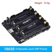 18650 Pil Tutucu V3 Geliştirme Kartı Uyumlu Raspberry Pi 3 Aşırı Şarj Koruması 5V