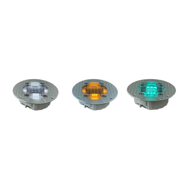 [DongWoo International Corporation] Solar/Hybrid LED Road Stud seguridad vial señales de tráfico clavos de carretera solares KOTRA